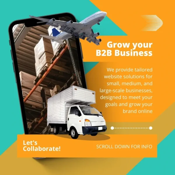 B2B Trading Company Website